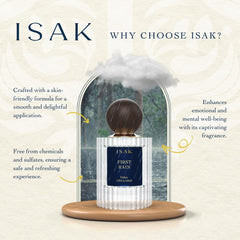 ISAK Petrichor notes close-up, earthy tones for a natural scent profile