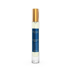 ISAK Lavender Rain bottle showcases the compact 9 ml design, ideal for on-the-go refresh.