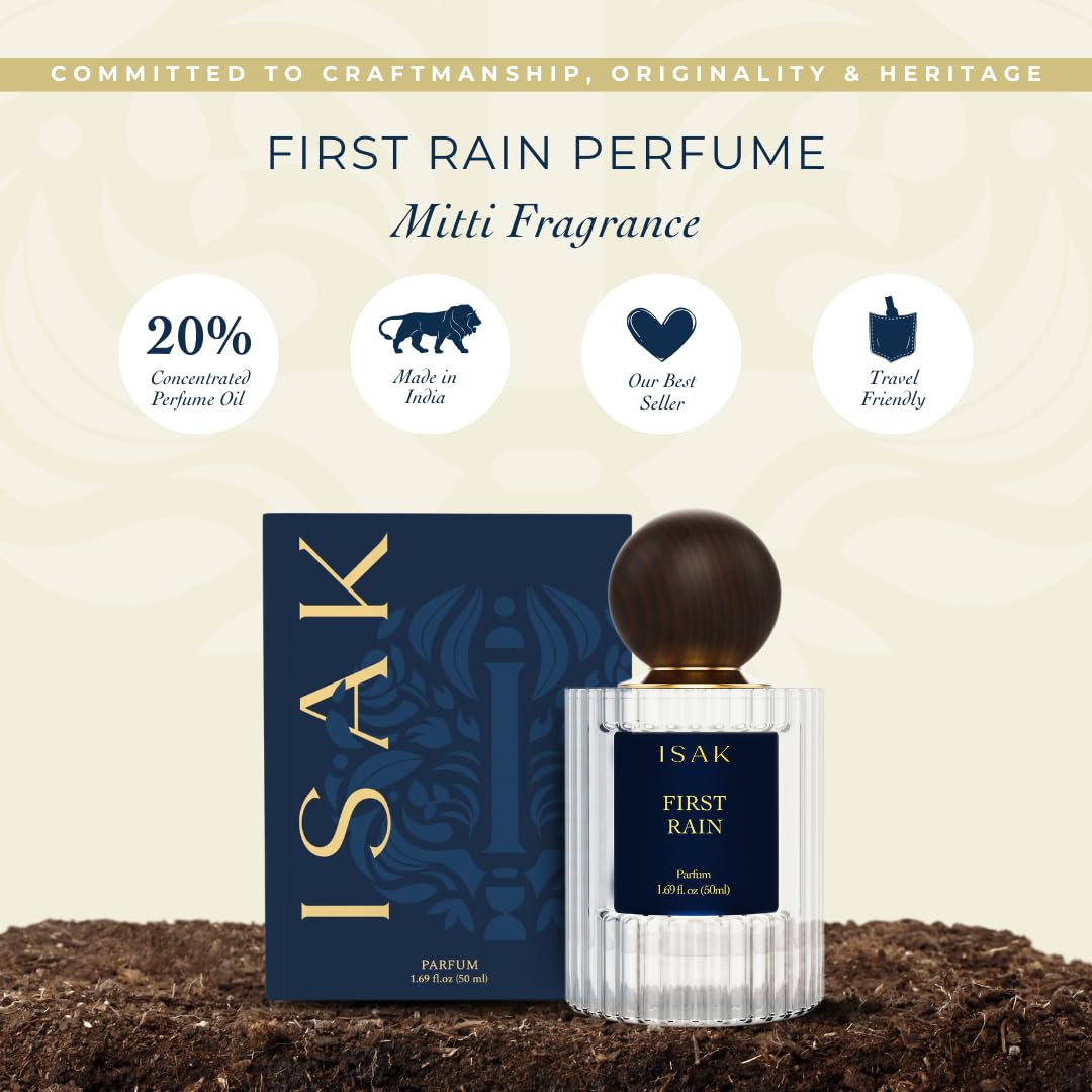 ISAK Petrichor fragrance on skin, showcases lasting effect and comfortable wear