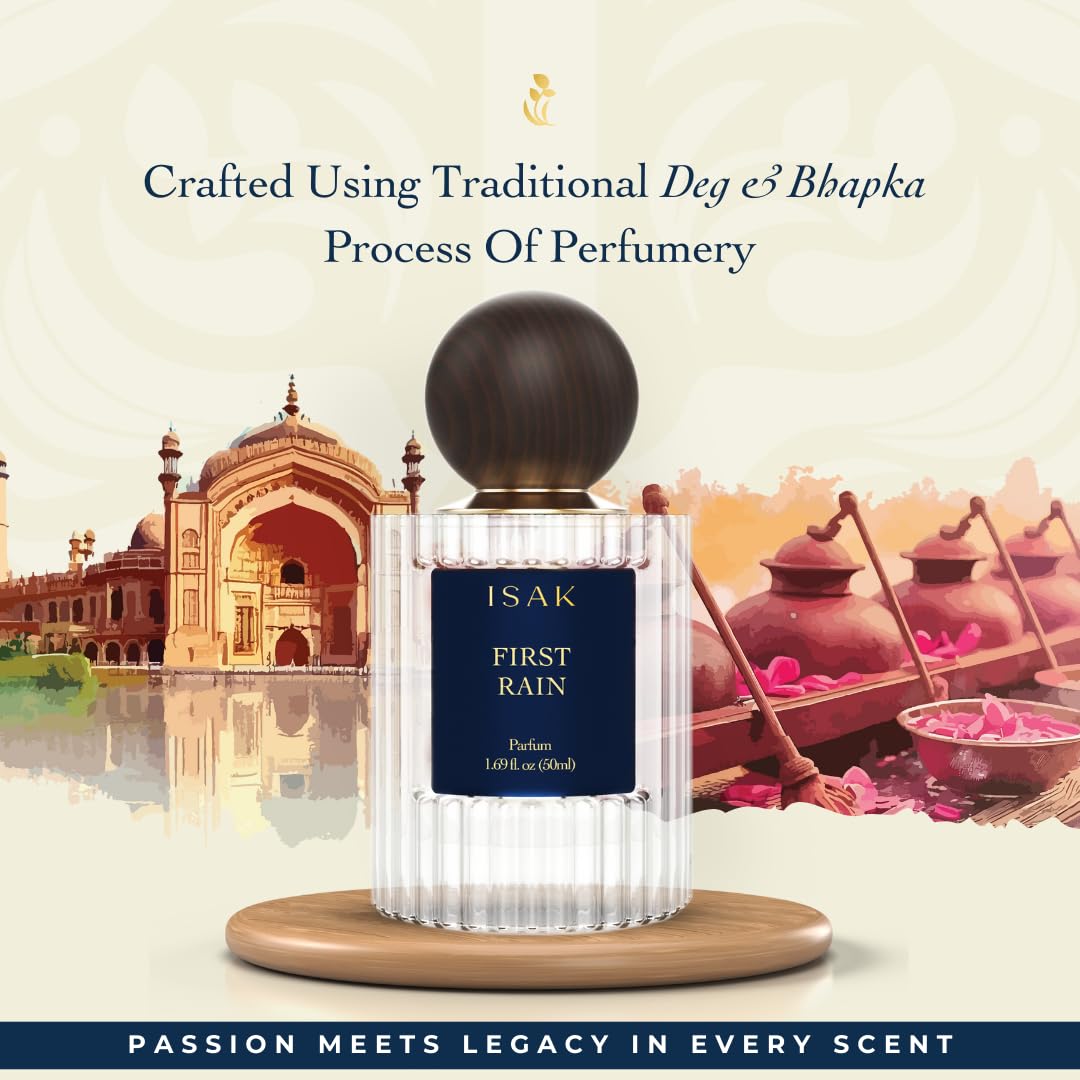 ISAK unisex fragrance up-close, earthy vibe and versatile wearability