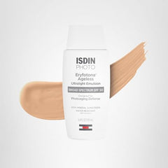 ISDIN Eryfotona Ageless natural tint blends with skin