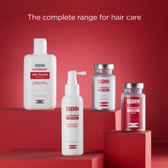 ISDIN Lambdapil packaging box on shelf emphasizes Spain-developed skincare