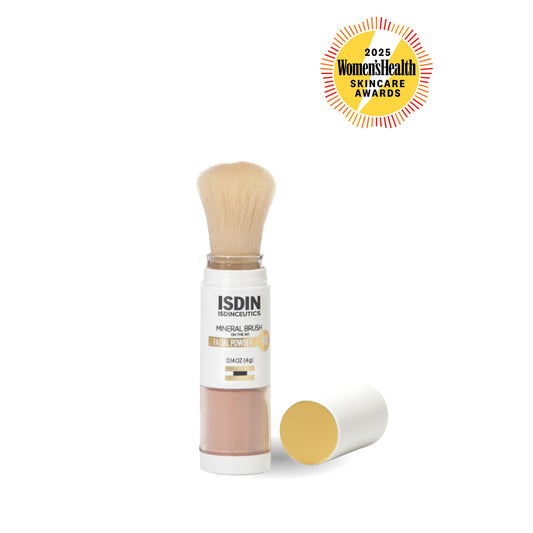 ISDIN Mineral Brush Powder demonstrates protection against urban pollution
