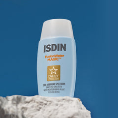 ISDIN Fusion Water MAGIC silky, non-greasy texture ideal for daily use