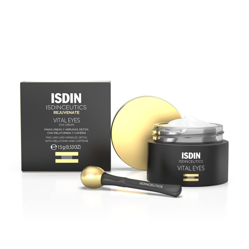 ISDIN Vital Eyes night cream with melatonin smooths delicate under-eye skin overnight