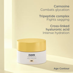 Cream swirl on face demonstrates instant hydration and smoothness.