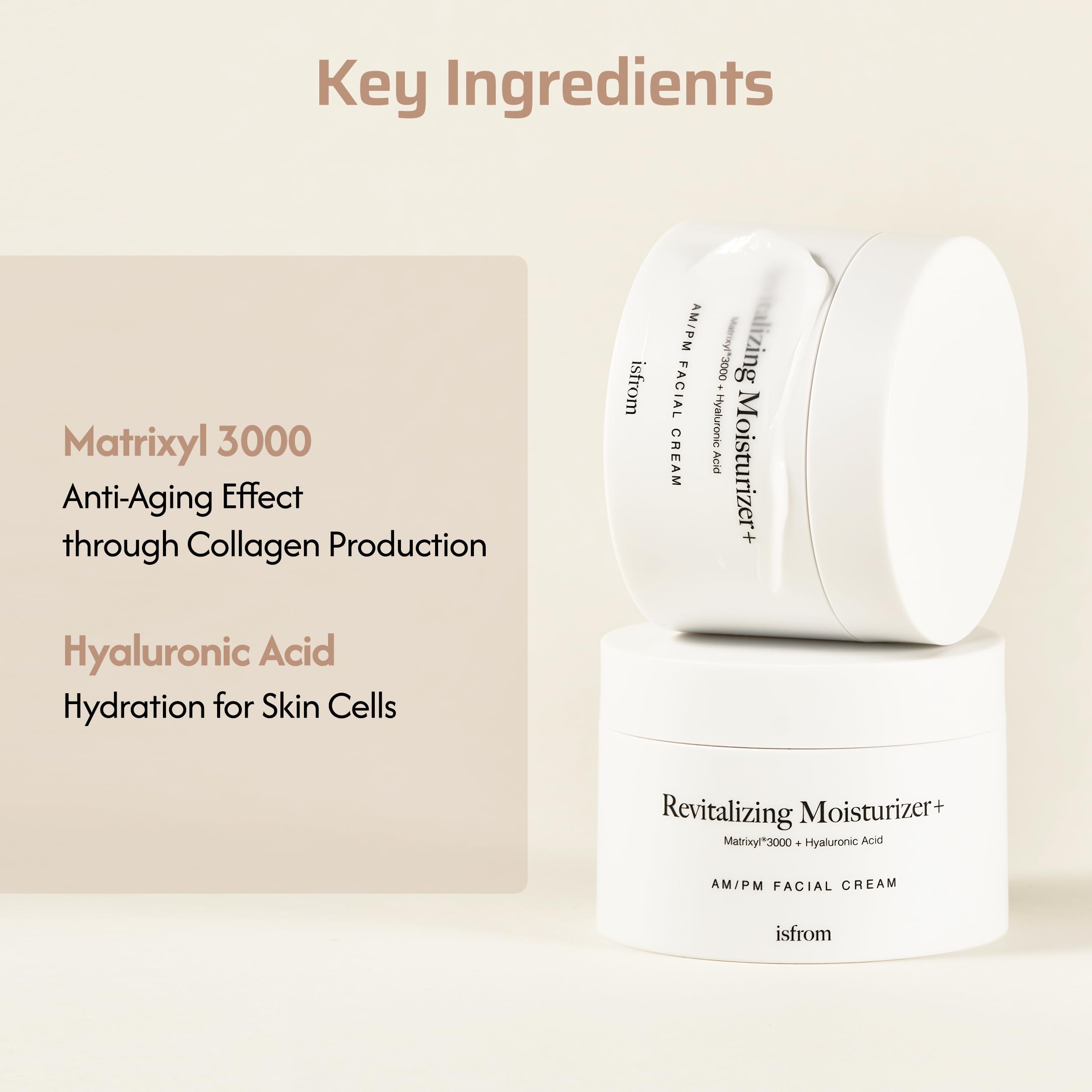 IS_FROM Revitalizing Moisturizer suitable for day and night routine use
