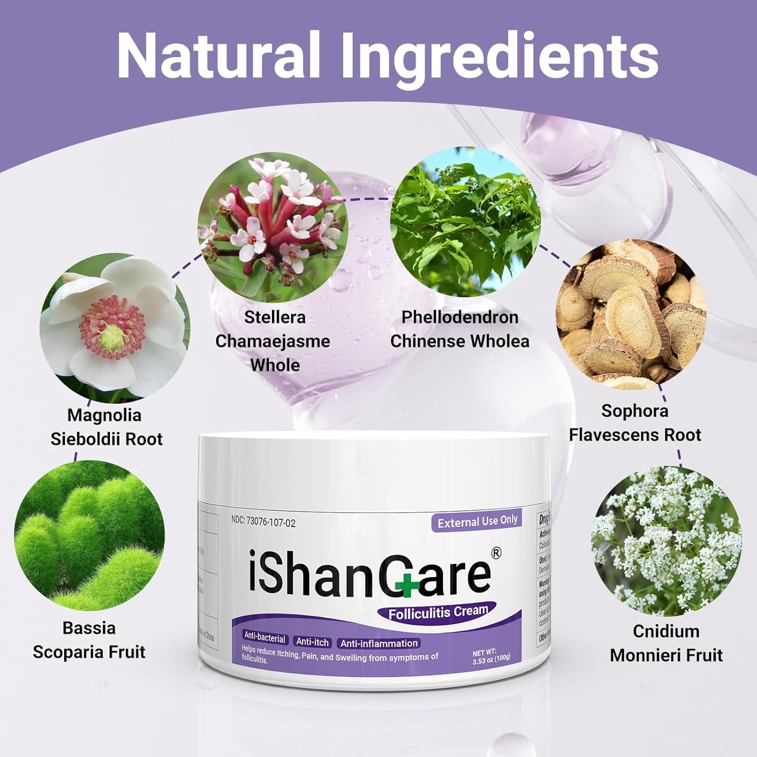 ishancare twice-daily use recommended for ongoing relief.