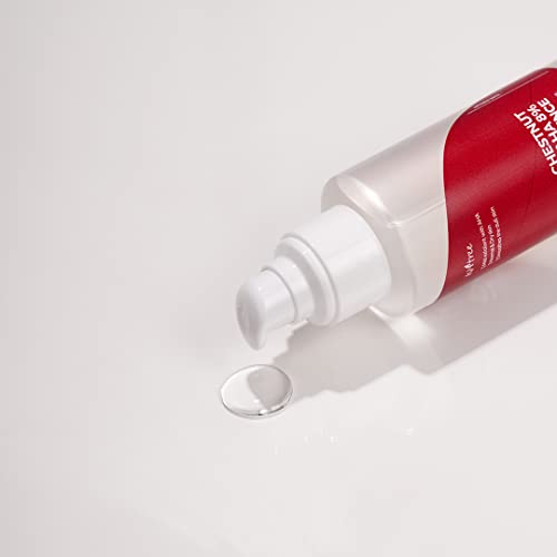 ISNTREE Chestnut AHA 8% Clear Essence airtight cap and smooth finish.