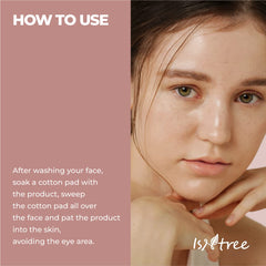 ISNTREE Chestnut BHA toner part of a morning routine for oil control