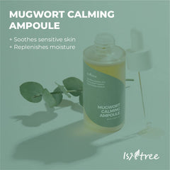 IsNtree Mugwort Calming Ampoule 50ml cap top highlights gentle hydration