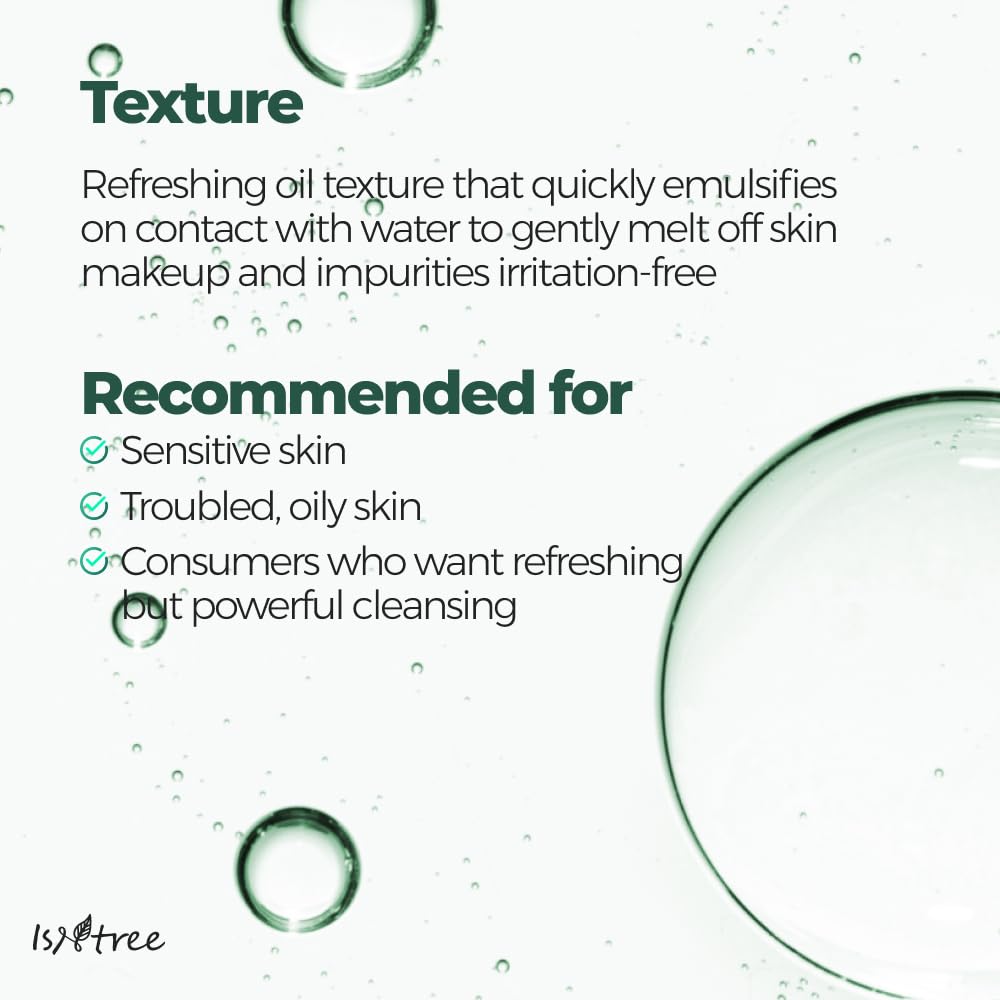 IsNtree Mugwort water-activated foam rinse for a fresh, clean complexion