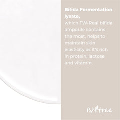 IsNtree TW-Real Bifida Collagen Ampoule ingredients panel with antioxidants.