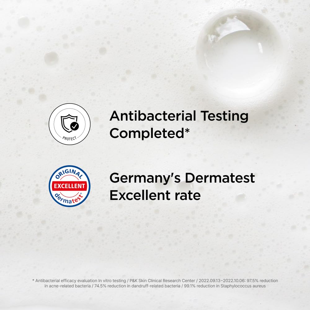 Hair after washing with ISOI ACNI Dr. 1st Solution Bar remains soft and manageable