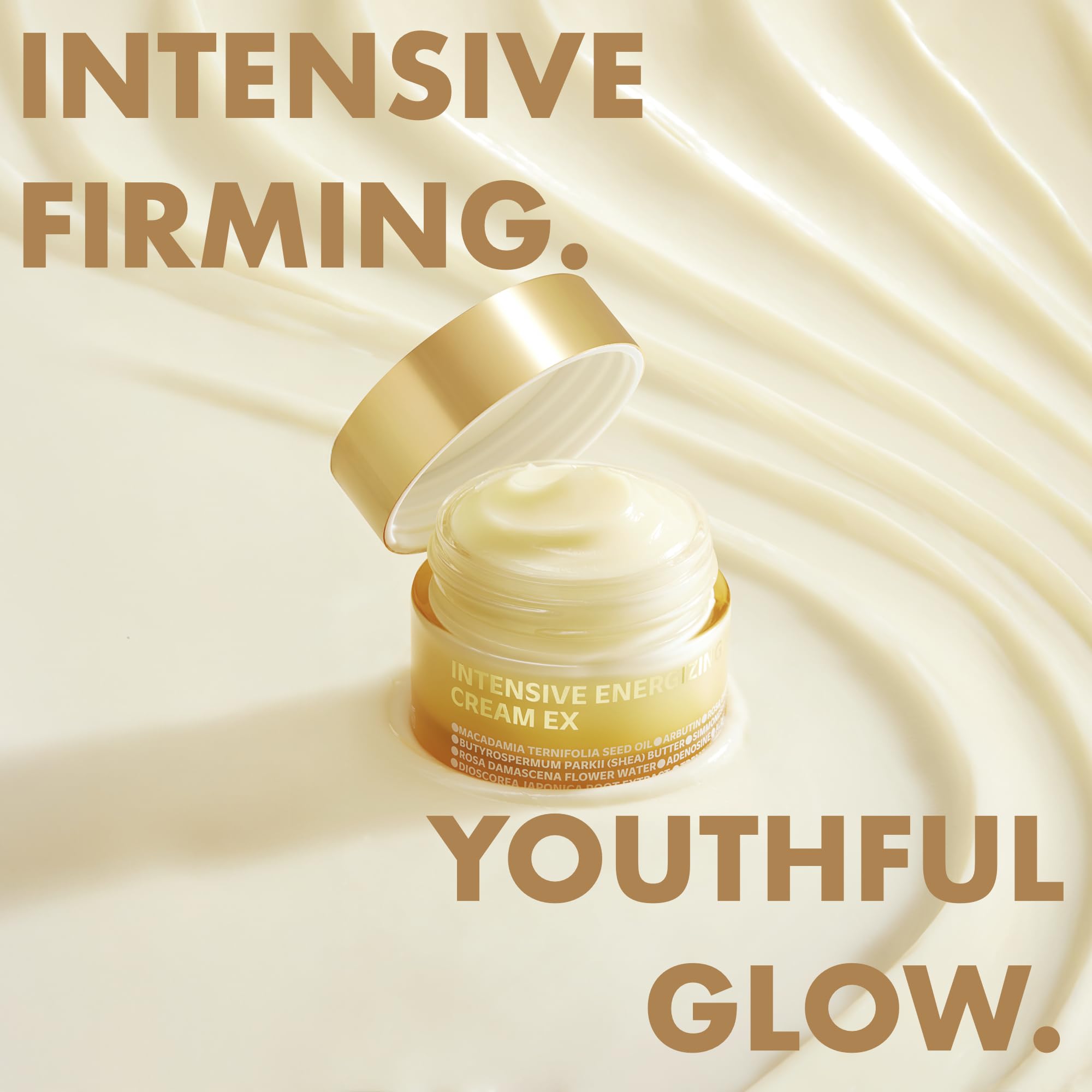 ISOI Intensive Energizing Cream EX neck application demonstrates targeted firming for smoother neckline.