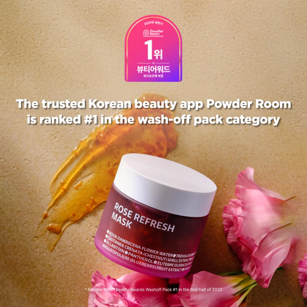 ISOI Mask being applied to cheek demonstrates even-toned potential