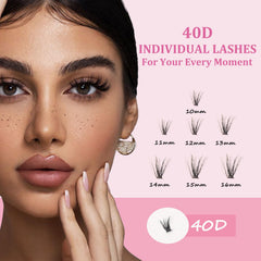 ISOOLU Lash Tweezers provide precise placement for flawless cluster application