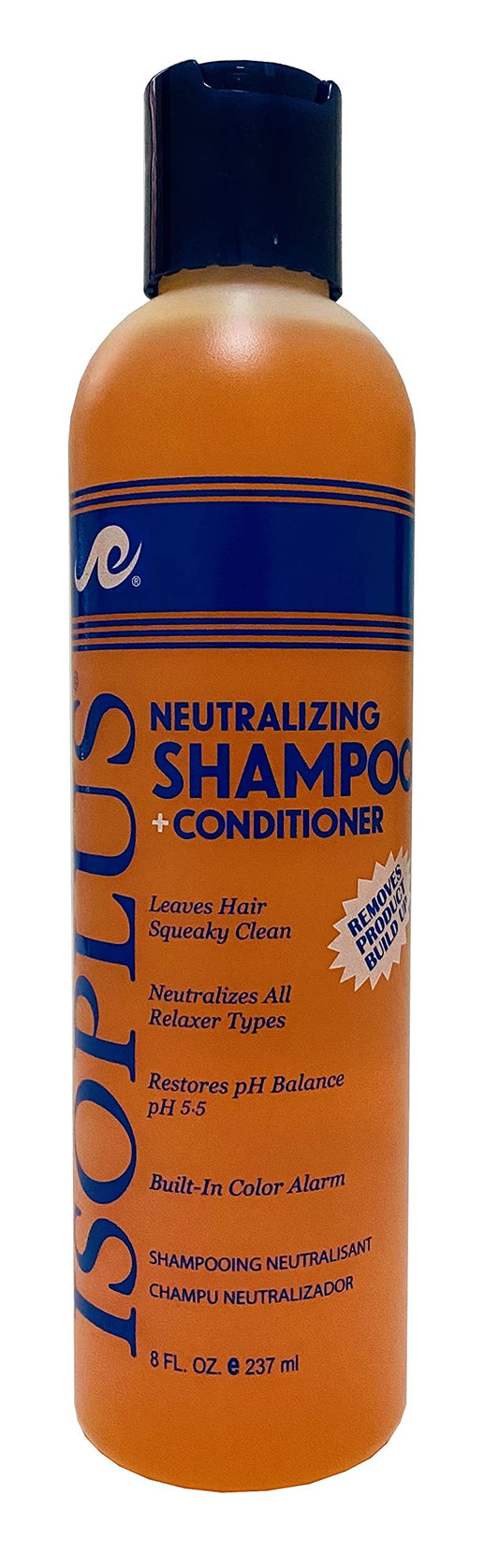 Isoplus neutralizing shampoo bottle 8oz pack 2—gentle daily cleansing