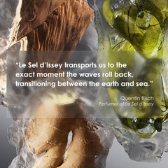 Close-up of salt-accord artwork reflecting marine notes and land influence.