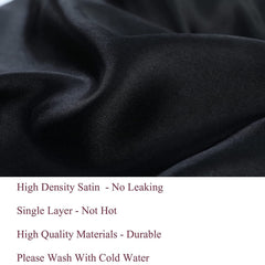 Isshin Beauty 2pc satin bonnet set maintains moisture and style.