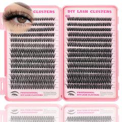 ISTGIFT Lash Clusters Kit 560 pcs full set for at-home customization and savings