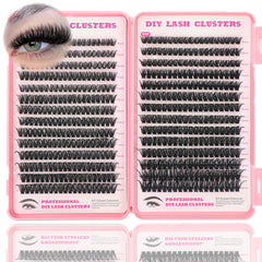 ISTGIFT Lash Clusters Kit 560 pcs overview for easy at home lashes.