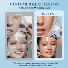 ISTON Collagen Night Wrapping Mask suitable for sensitive skin types