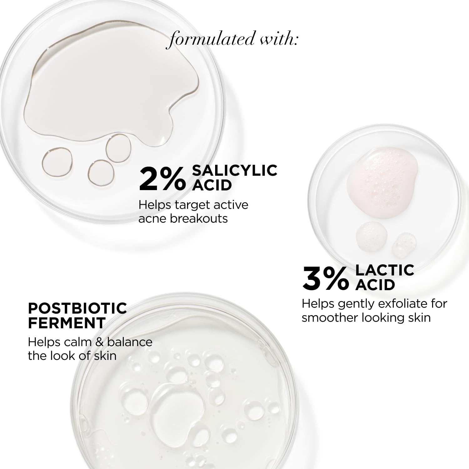 IT Cosmetics Bye Bye Breakout serum layered under makeup for balanced finish