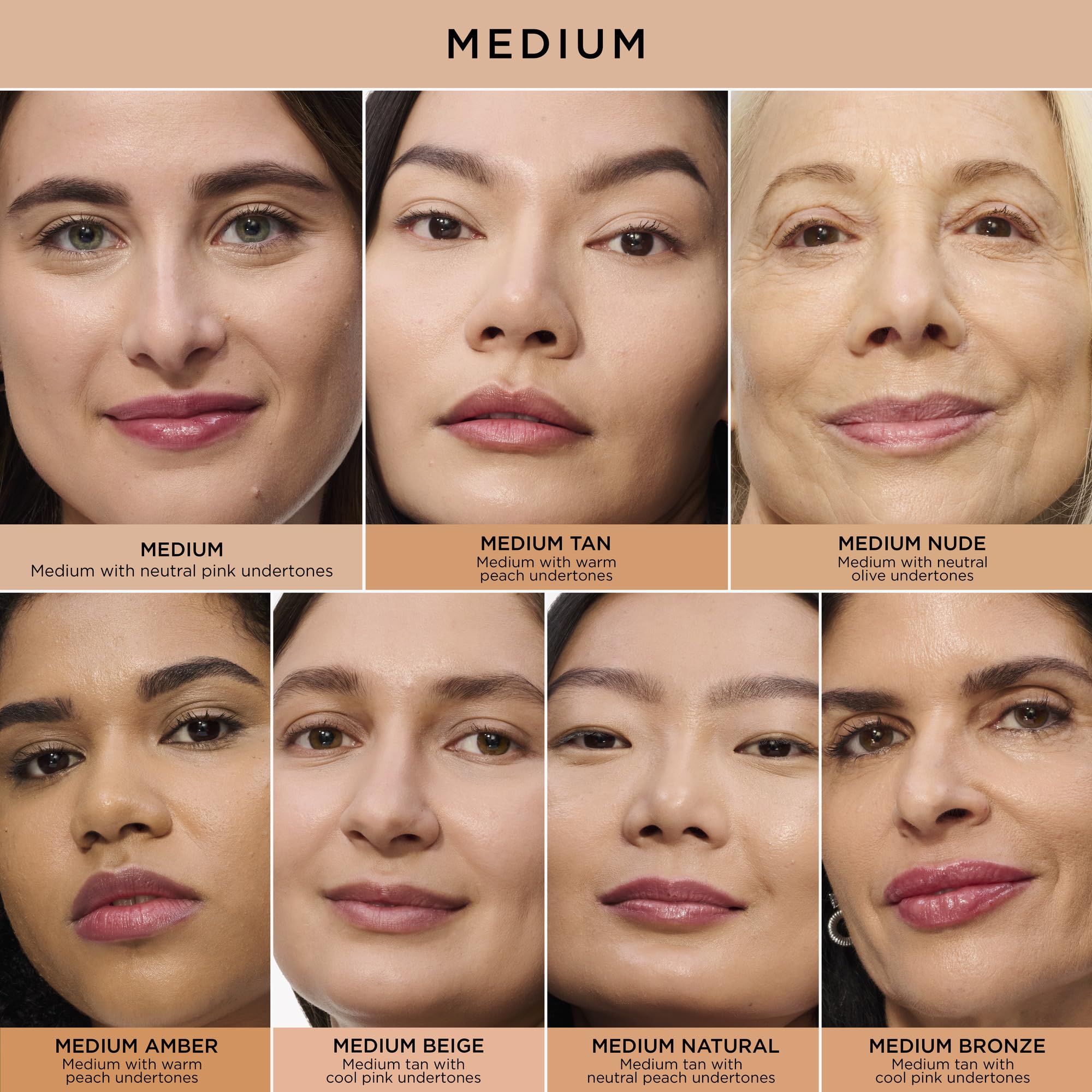 IT Cosmetics Bye Bye Under Eye Concealer swatches on skin, revealing medium nude shade.