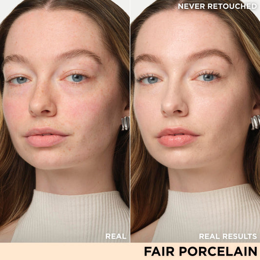 IT Cosmetics CC+ Nude Glow pump demonstrates easy, mess-free application.