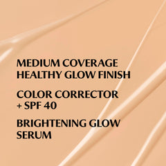 IT Cosmetics CC+ Nude Glow Serum-in-foundation hydrates with hyaluronic acid for a plump, dewy look.