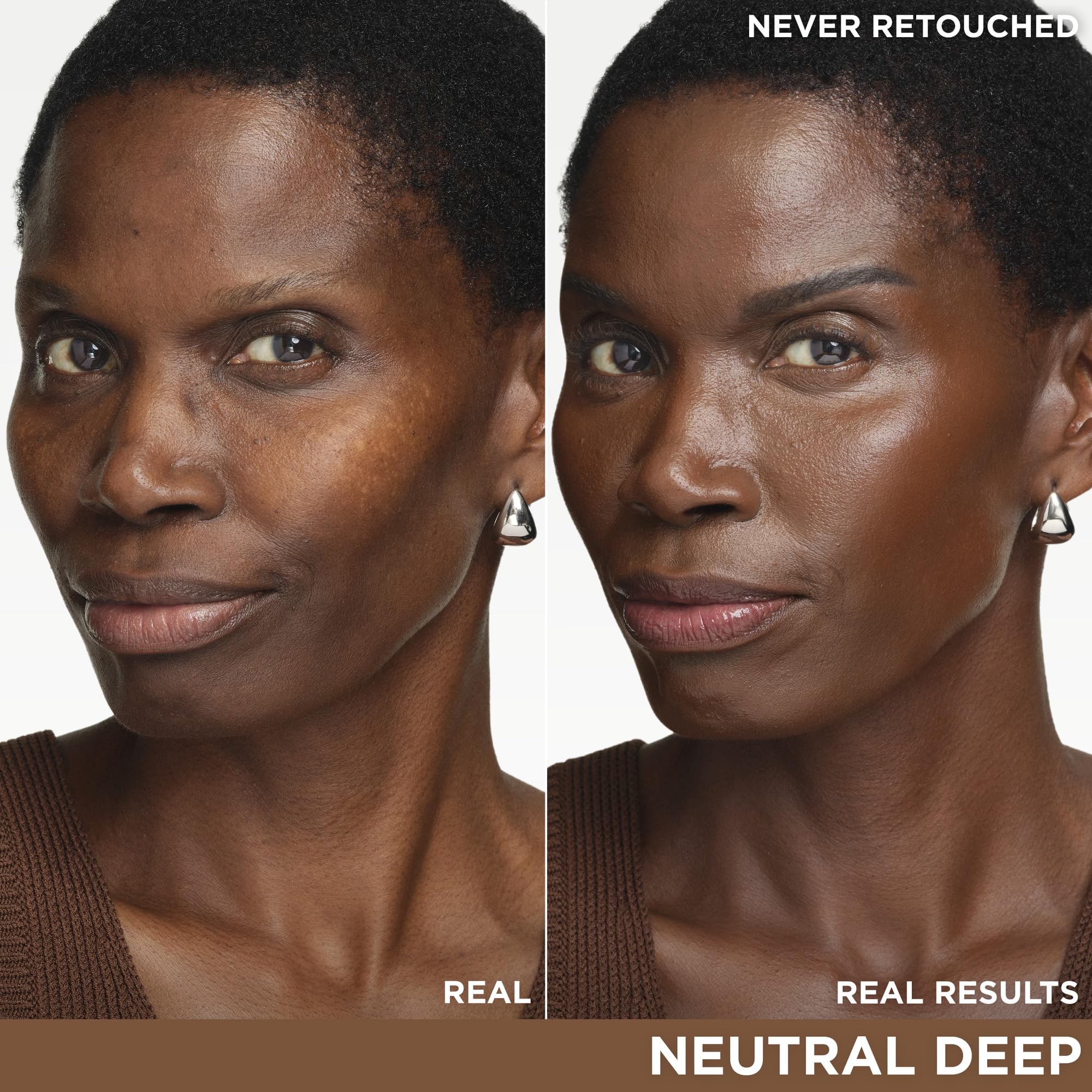 IT Cosmetics CC+ Nude Glow SPF 40 swatch on skin for real-life color.
