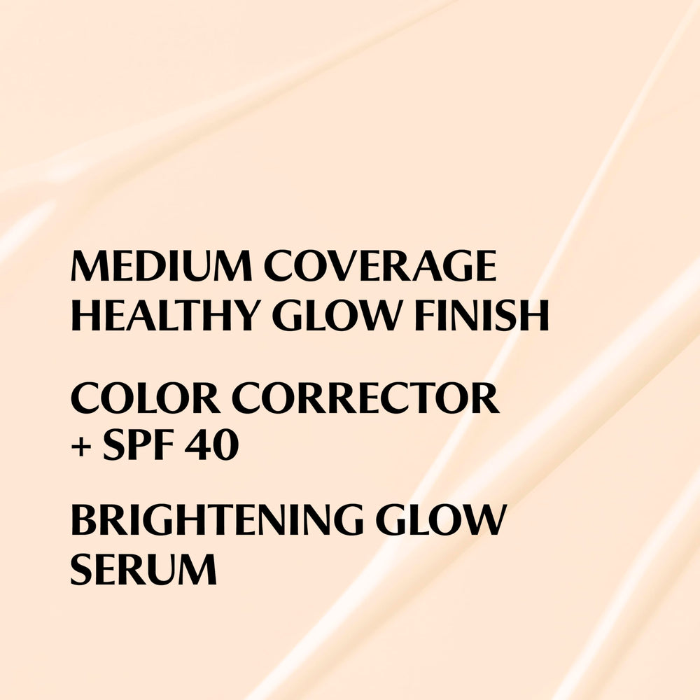IT Cosmetics CC+ Nude Glow swatch on arm reveals brightening pigment.