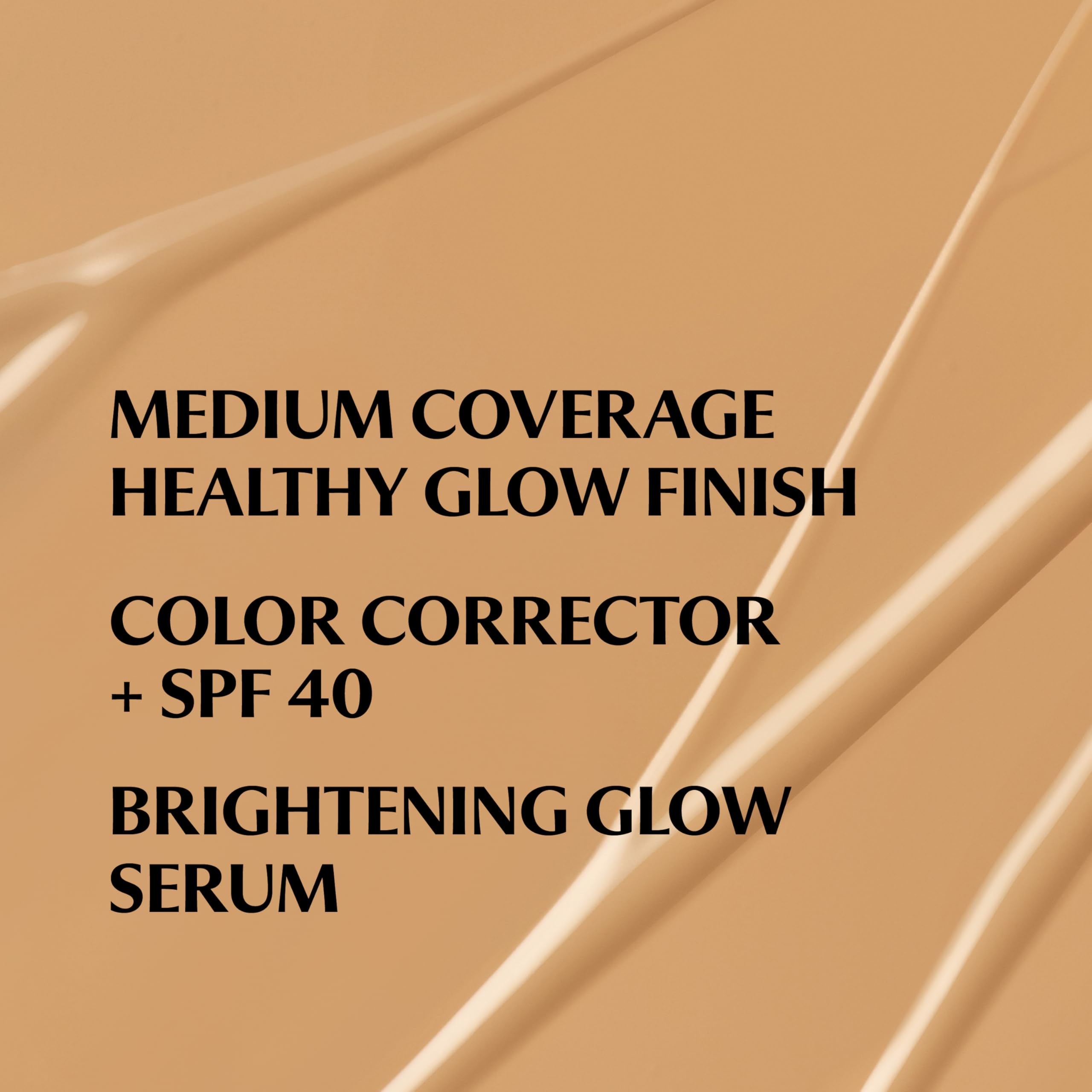 IT Cosmetics CC+ Nude Glow swatch on skin shows quick brightness and blendable coverage.