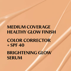 Swatch of IT Cosmetics CC+ Nude Glow on forearm showing natural glow.