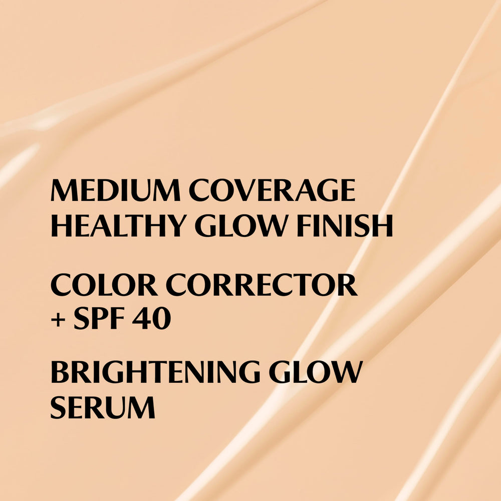 IT Cosmetics CC+ Nude Glow swirl-application demonstrates seamless blending across skin.