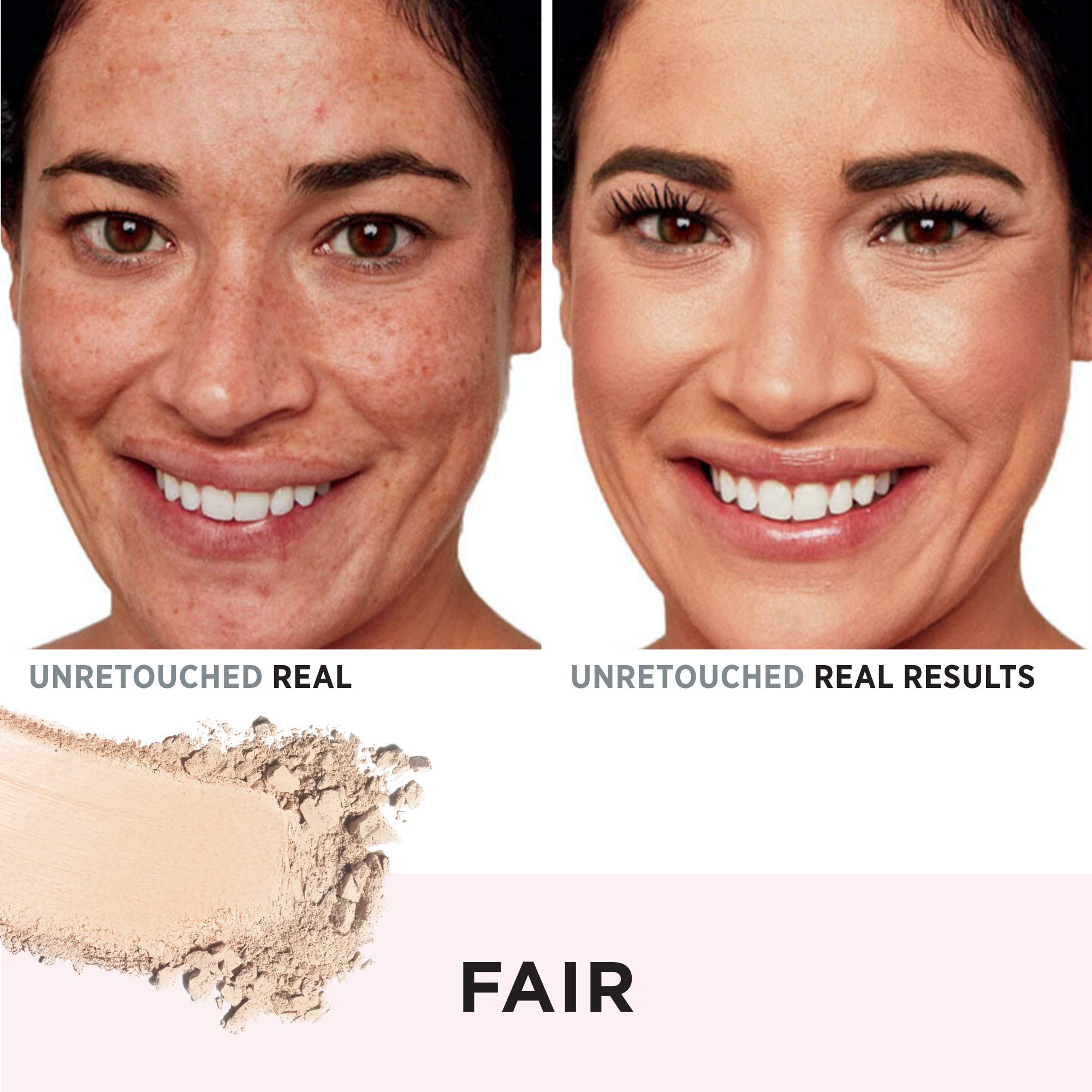 IT Cosmetics CC+ Airbrush Powder close-up showing blurred pores