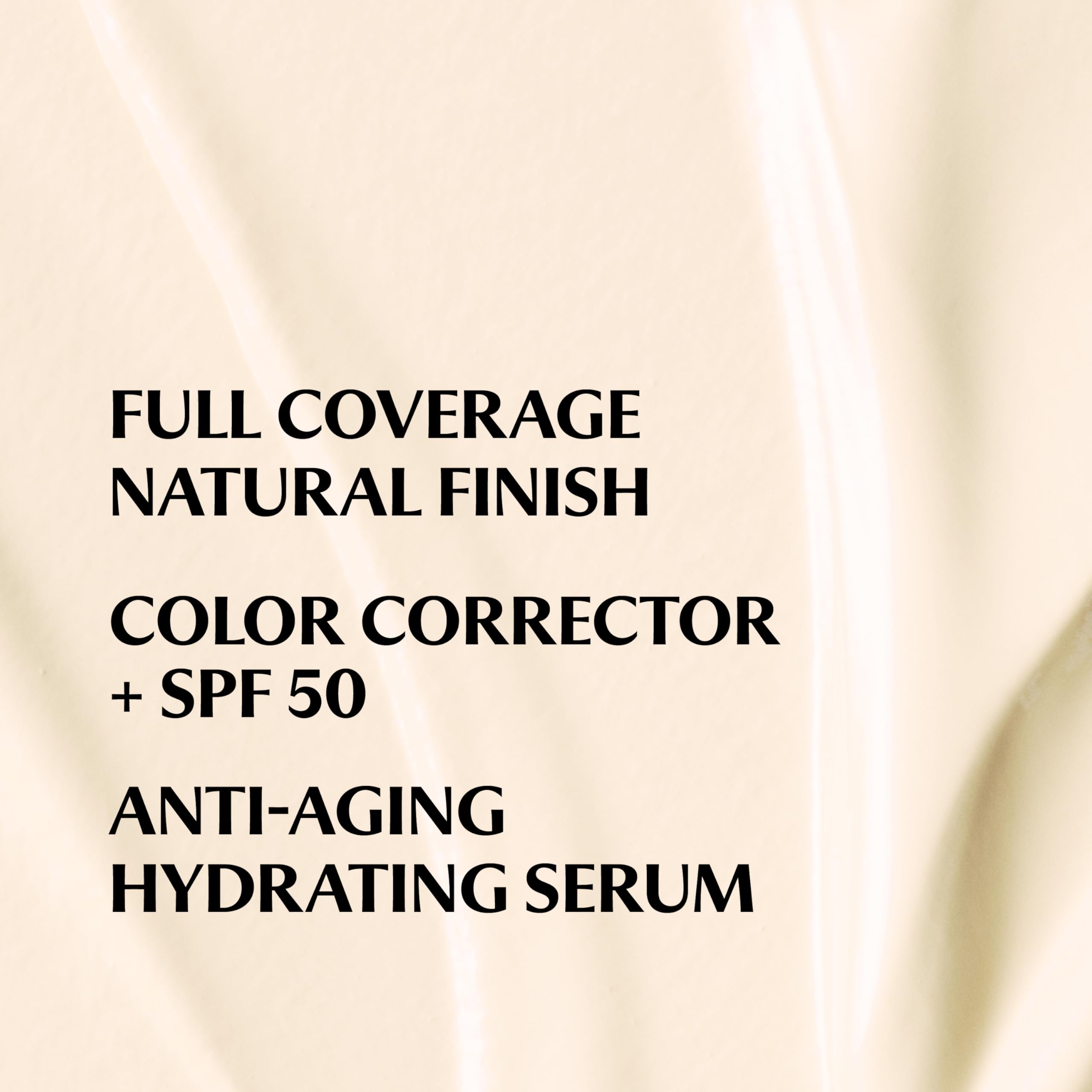 Fair Porcelain swatch demonstrating natural color correction.
