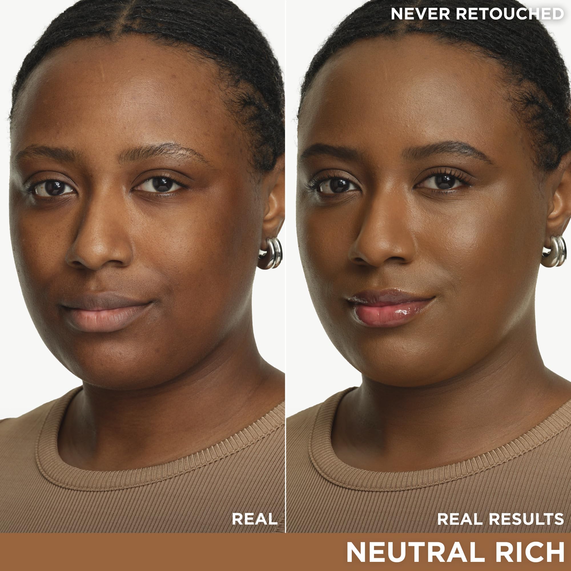 IT Cosmetics CC+ Cream on skin swirls for natural finish and hydrating feel