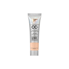 IT Cosmetics CC+ Cream Travel bottle with pump for on the go SPF 50+ foundation
