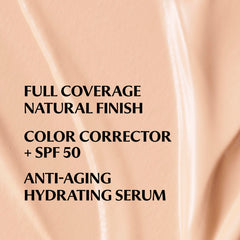 IT Cosmetics CC+ Cream Travel coverage finish on skin swatch
