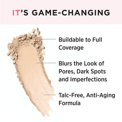 IT Cosmetics CC+ Airbrush Powder Light brush-application enables quick, buildable coverage
