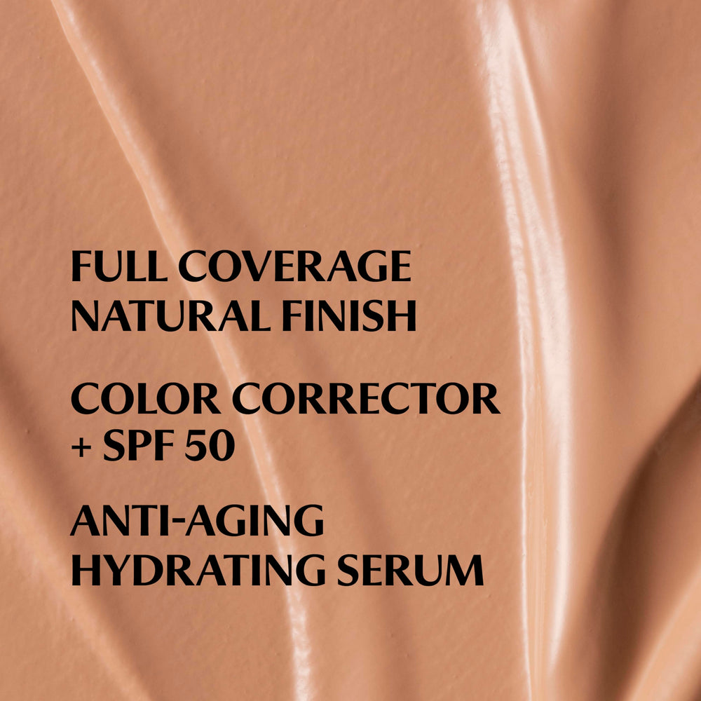 IT Cosmetics CC+ Cream Tan Rich during face application for smooth skin.