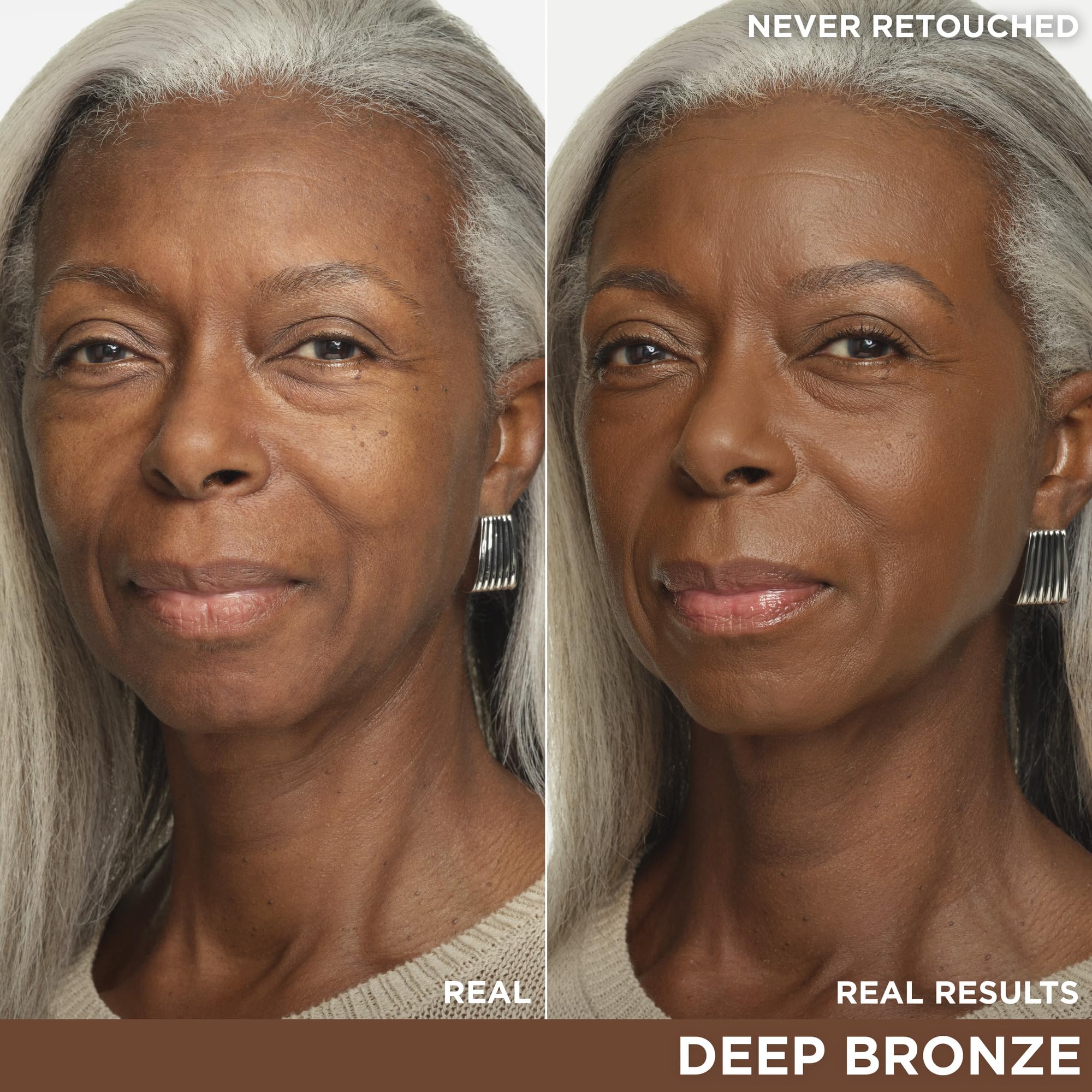 IT Cosmetics CC+ Cream Travel Deep Bronze pump dispensing even coverage