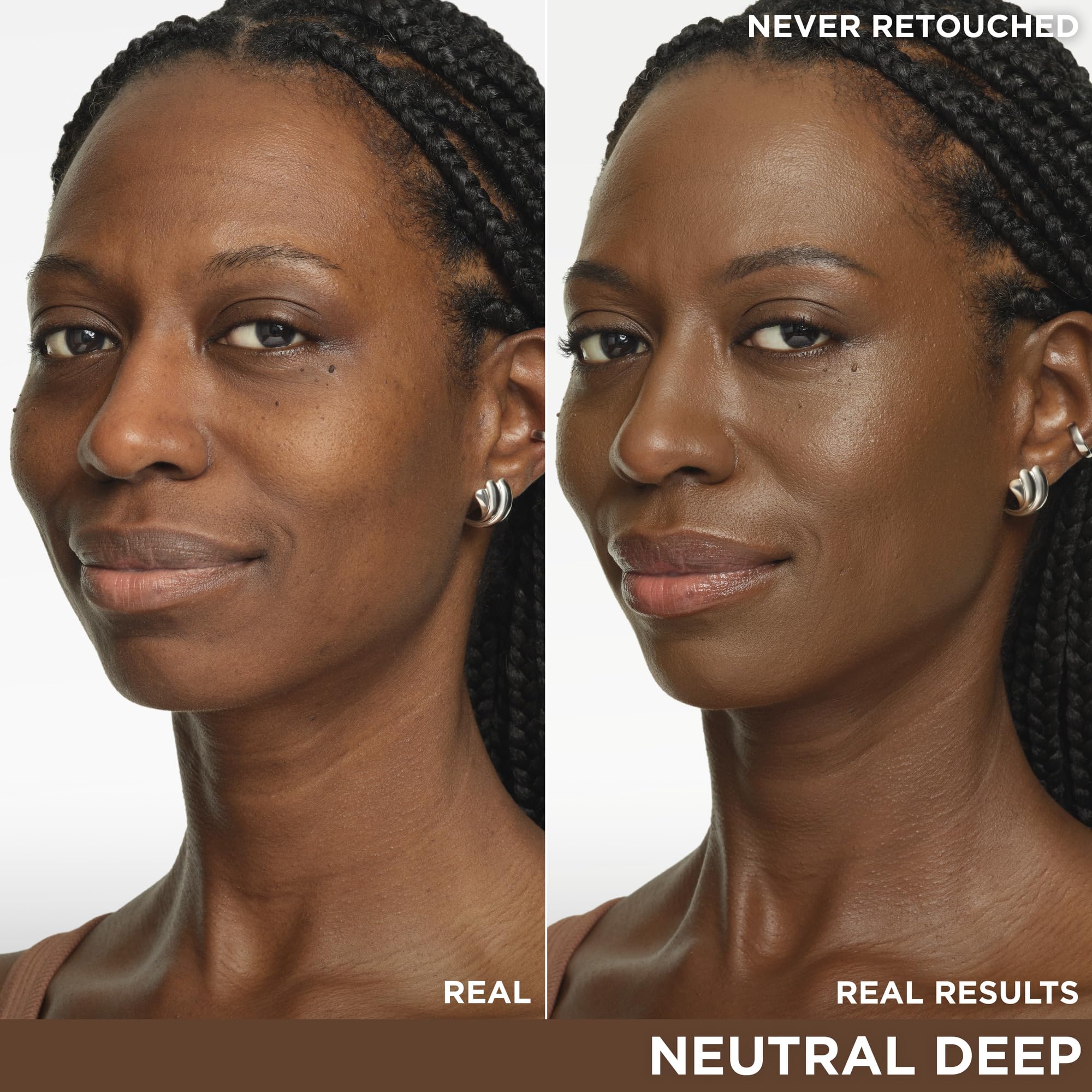 CC+ Cream texture swirl showing creamy full-coverage blend for a natural finish