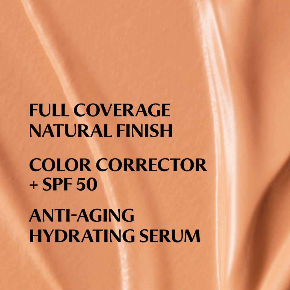 IT Cosmetics CC+ Cream swatches Tan Cool show color correcting pigments in action.