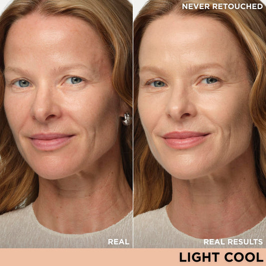 IT Cosmetics CC+ Cream packaging shows SPF 50+ protection and shade Light Cool