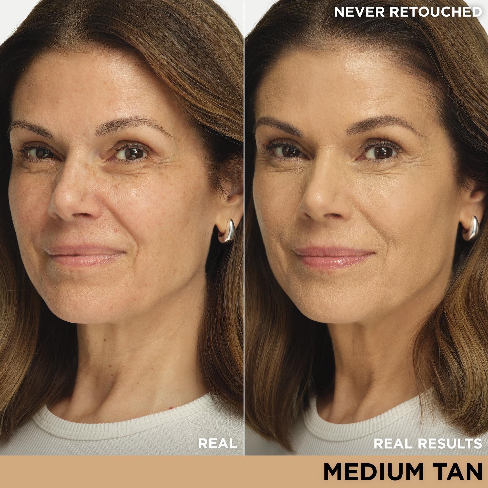 IT Cosmetics CC+ Medium Tan Bottle: shade-matched coverage in a travel-friendly container.