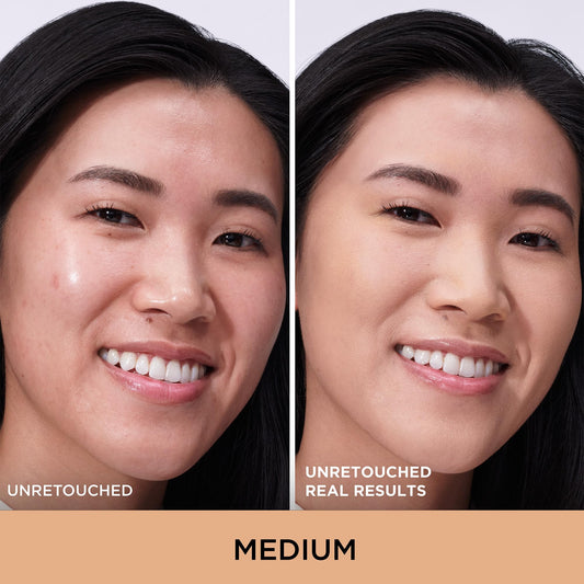IT Cosmetics CC+ Natural Matte bottle pump demonstrates easy, controlled application