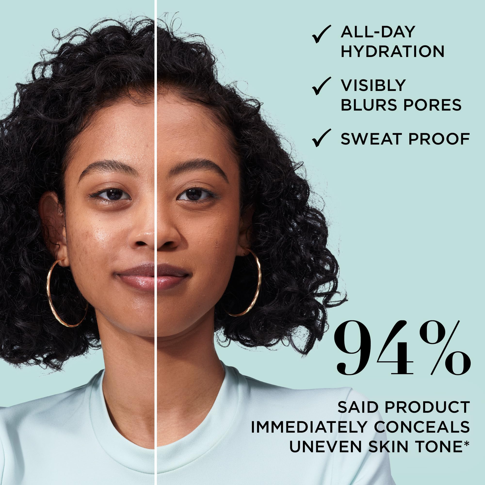 IT Cosmetics CC+ Natural Matte SPF 40 label emphasizes sun protection and color correction.